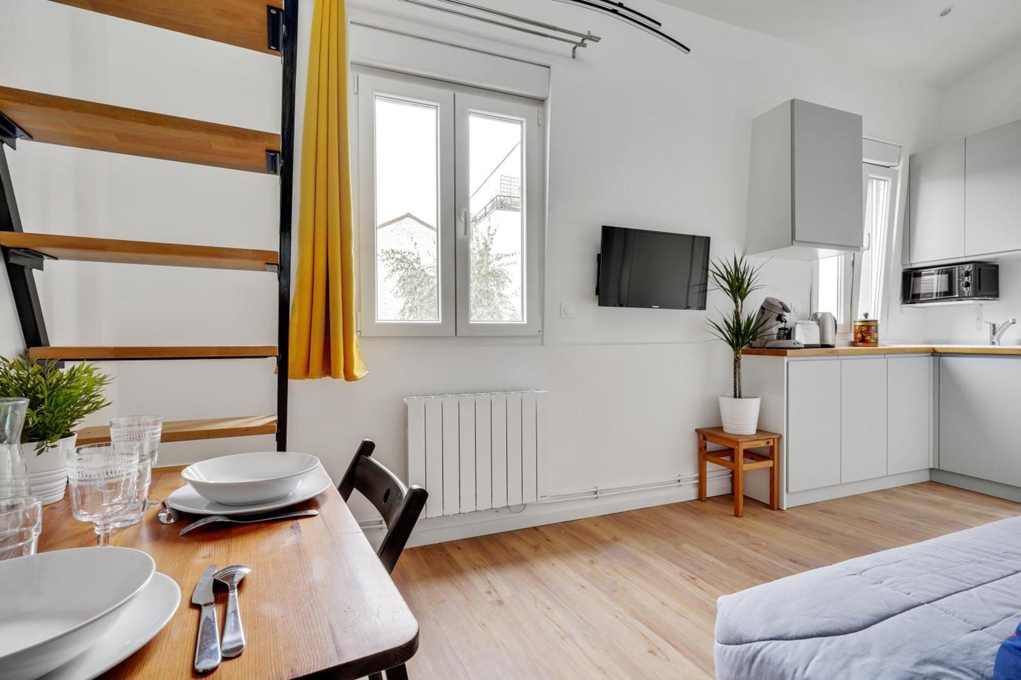 Studio Avec Mezzanine - Wifi - Proche Paris Montreuil  Ngoại thất bức ảnh